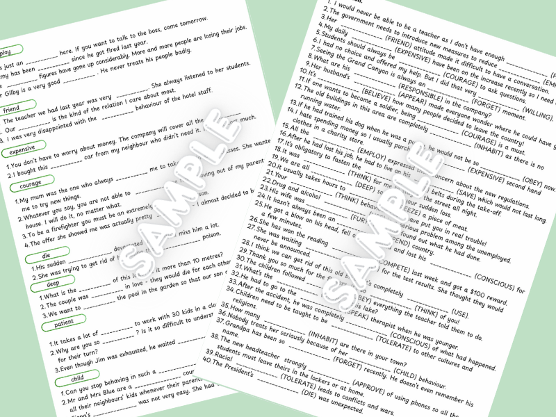 słowotwórstwo, word formation