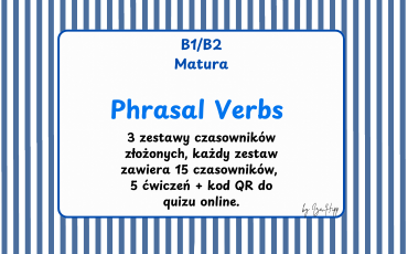 phrasal verbs czasowniki złożone zadania 