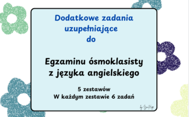 Zestawy zadań egzamin ósmoklasisty język angielski PDF materiały edukacyjne