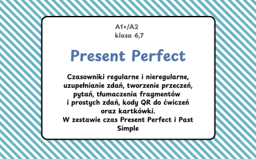 Present Perfect, Past Simple, uzupełnianie zdań, czasowniki nieregularne, for, sińce